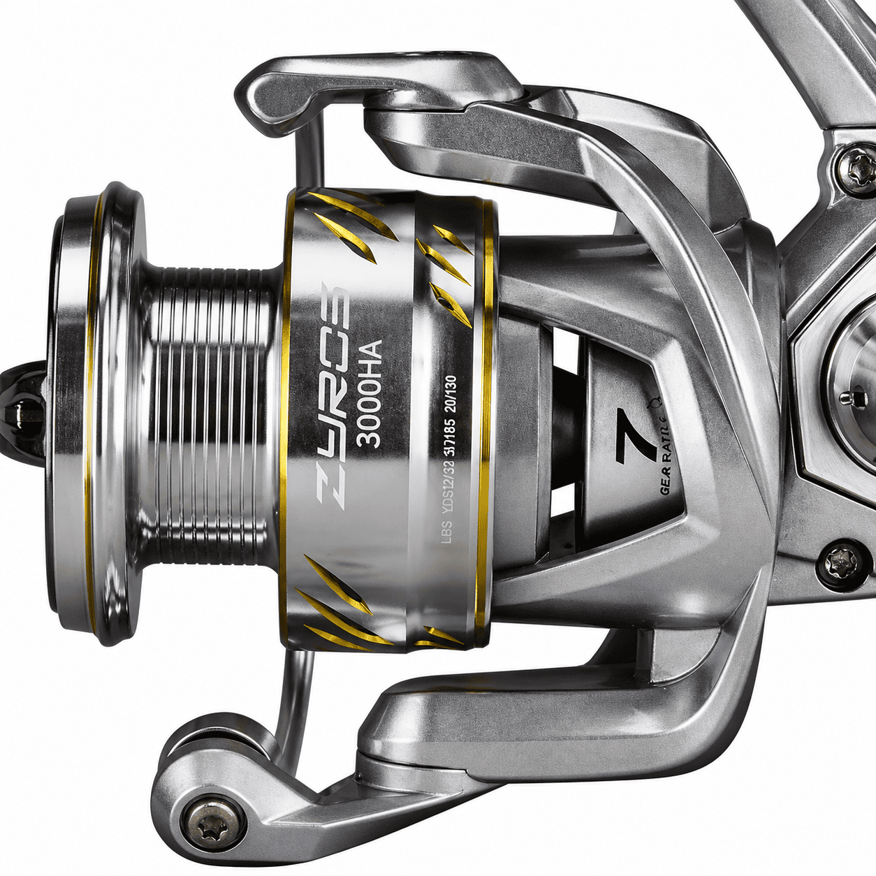 Carrete Okuma Zyros 2500HA SPIN LH 6.0:1 - Imagen 2
