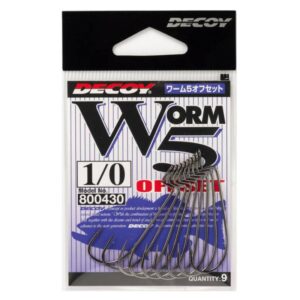 Anzuelo de Vinilo Decoy Worm 5 Offset