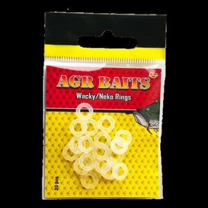 Anillas de Silicone AGR Wacky/Neko Rings (Pack 20 ud) - Anillas O-Ring para Vinilos