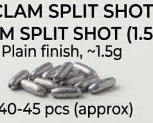 Plomos Clam Split Shot Baitsfishing Plain