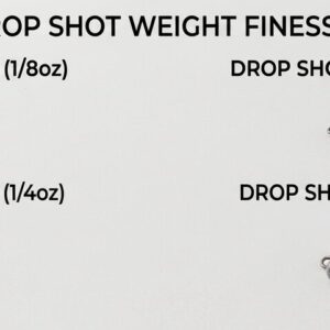 Plomos Drop Shot Weight Finesse Baitsfishing Plain