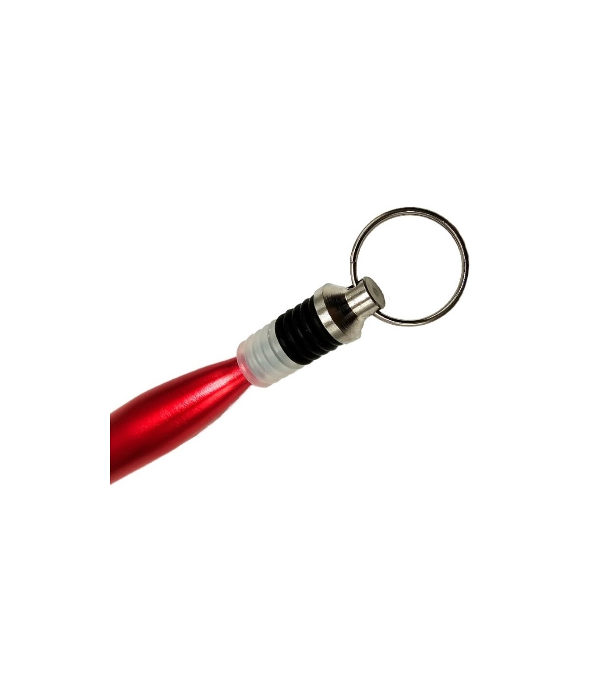 Herramienta AGR Wacky/Neko Rig Tool Kit Red + 10 Anillas de Goma para Vinilos - Imagen 2