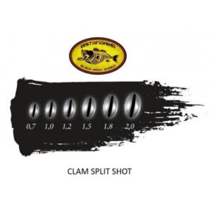 Plomos Clam Split Shot Baitsfishing Plain