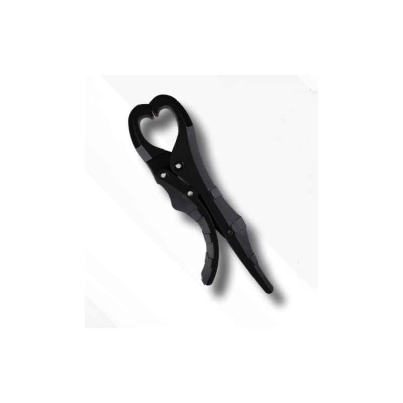 Grip de Pesca con Báscula Baitsfishing Fish Grip Weight 120 mm (Black)